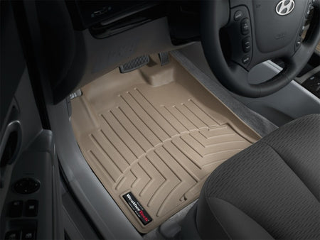 WeatherTech 07-09 Hyundai Santa Fe Front FloorLiner - Tan