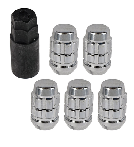X2 LOCK ACORN 14-1.50 CHR 5-PK BAG