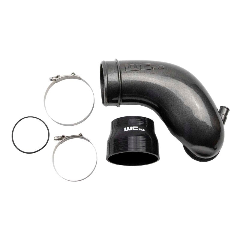 Wehrli 06-10 GM Duramax LBZ/LMM 5in Intake Horn - Bengal Grey