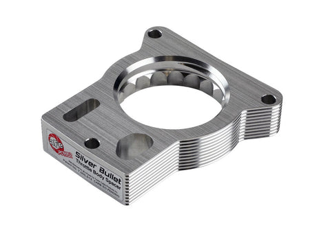aFe Silver Bullet Throttle Body Spacer GM Trucks 2500/3500 96-00 V8-7.4L/01-07 V8-8.1L