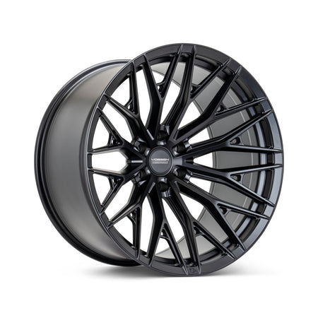 Vossen HFX-6 22x10 - 8x170 - ET-18 - Super Deep Face - 125.1 - Satin Black Wheel