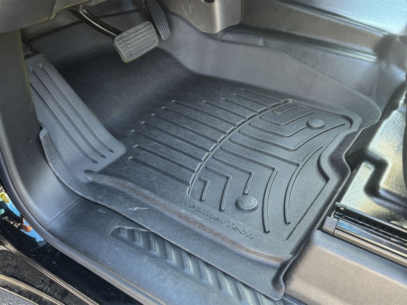 WeatherTech 19-25 Chevy Silverado Crew Cab / Double Cab Front FloorLiner HP - Black