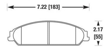Baer Brakes 05-23 Chrysler 300 Claw Brake Pads