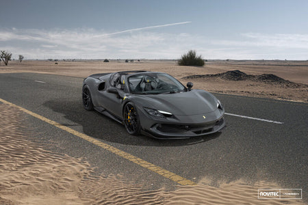 Vossen x Novitec NF10 21x9.5 ET:38 Gloss Black Ferrari 296 Front Wheel