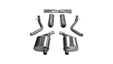 Corsa 2015-2016 Dodge Charger / Chrysler 300 5.7L V8  Polished Sport Cat-Back