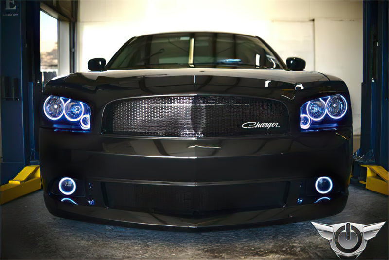 Oracle Dodge Charger 05-10 Triple Ring Halo Kit - ColorSHIFT
