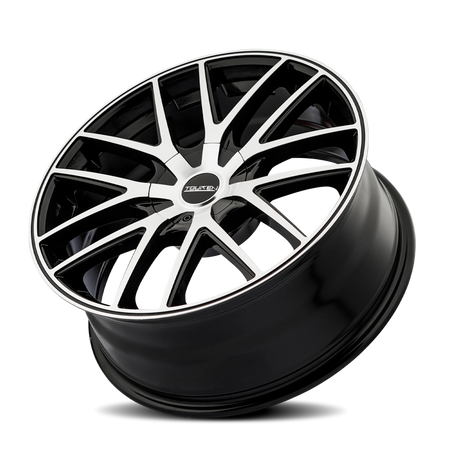 Touren 3260 TR60 16x7 / 5x100/114.3 BP / 42mm Offset / 72.62mm Hub Gloss Black Machined Wheel