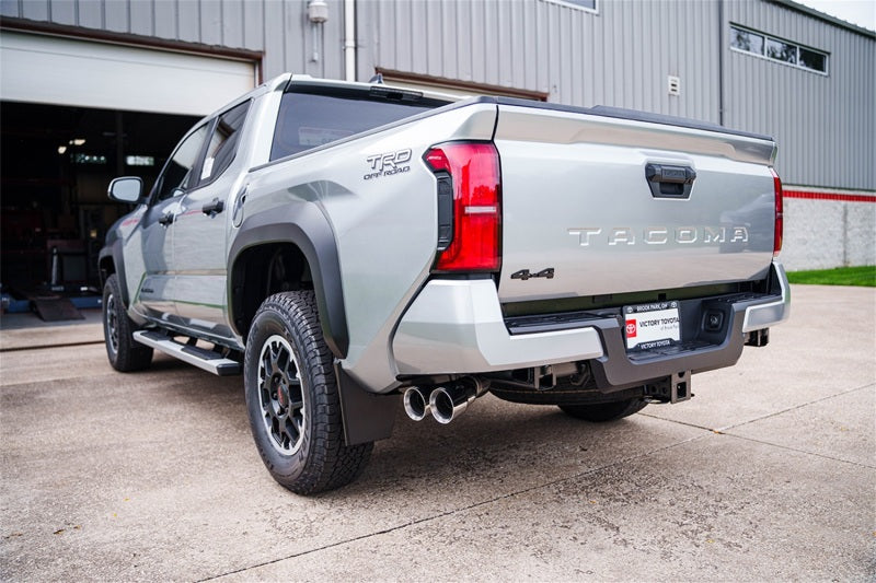Corsa 24-25 Toyota Tacoma (2.4L Turbo) Sport Cat-Back - 4in Polished Tip