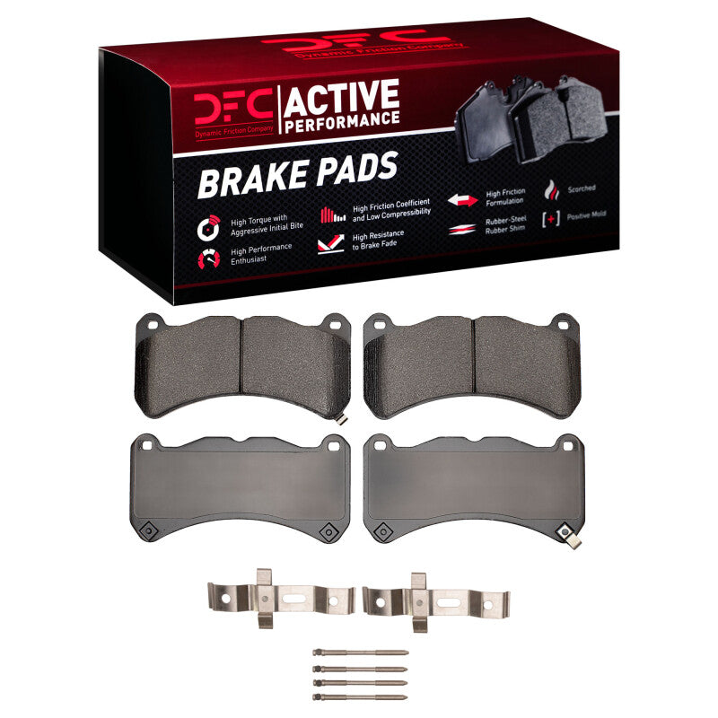 DFC 08-25 Lexus IS F Front Active Performance Pads and Hardware Kit