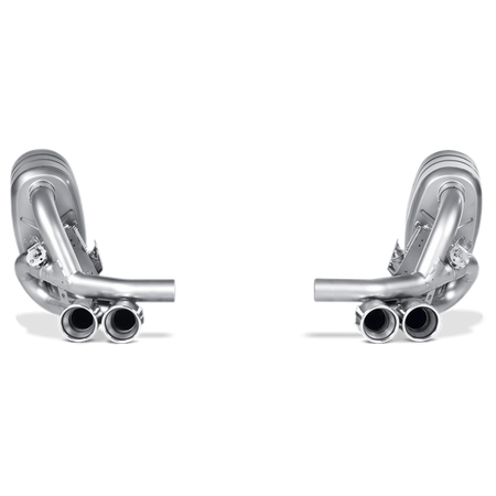 Akrapovic 2008 Porsche 911 Carrera Cabriolet/S/4/4S/GTS (997 DFI) Slip-On Line (Titanium) (Req Tips)