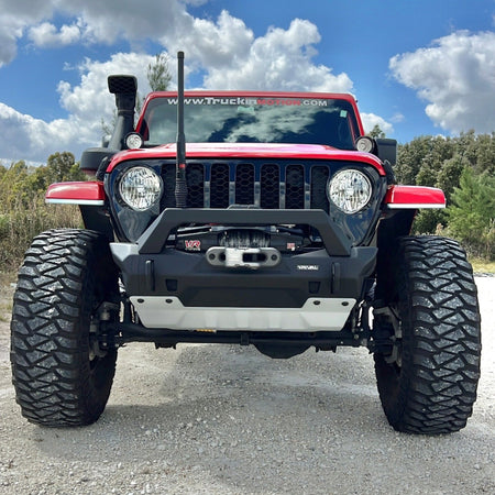 Rival 2007-2026 Jeep Wrangler 2020-2026 Jeep Gladiator Front Aluminum Bumper