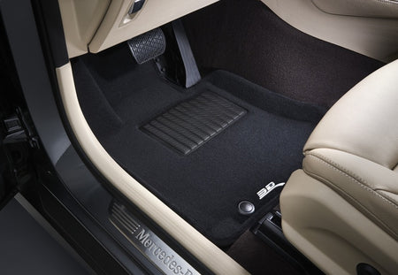 3D MAXpider 17-18 Nissan Armada With Bench 2nd Row Elegant Black R1 R2 R3