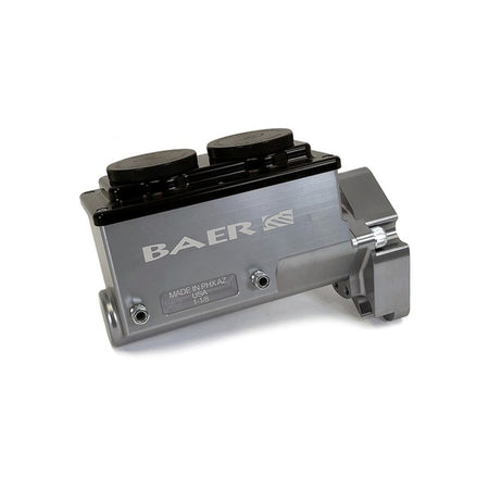 Baer Brakes SN95 1-1/8in Bore Remaster Hydroboost Left Port Master Cylinder - Gray