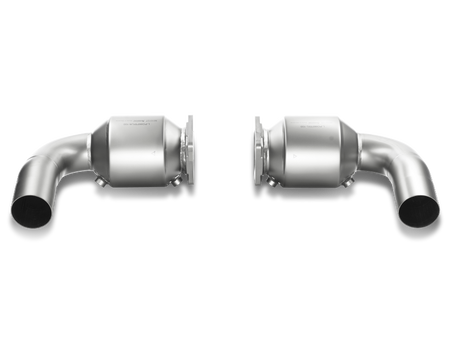 Akrapovic 10-13 Porsche 911 Turbo/Turbo S (997) Link Pipe Set w/ Cat (Titanium)