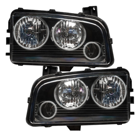 Oracle 05-10 Dodge Charger SMD HL (Non-HID) - Triple Halo - White