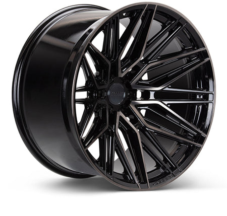 Vossen HF6-5 24x10 / 6x135 / ET35 / Deep / 87.1 CB - Tinted Gloss Black Wheel