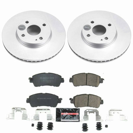 Power Stop 2016 Scion iA Front Z23 Coated Brake Kit