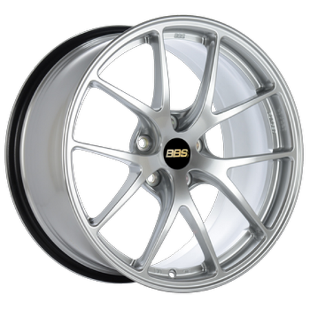 BBS RI-A 19x12 5x130 ET61 CB71.6 Diamond Silver Wheel -82mm PFS/Clip Required