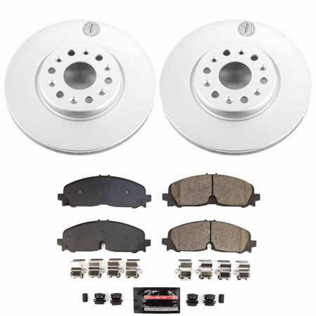 Power Stop 20-24 Buick Enclave Front Z23 Coated Brake Kit