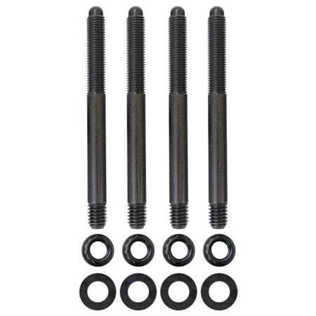 Moroso 5/16in-24 x 3.5in Long 12-Point Nuts Carburetor Stud Kit