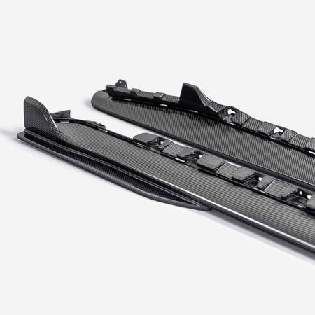 Anderson Composites 2024 Ford Mustang Type-GT5 Carbon Fiber Side Rocker Panel Splitter