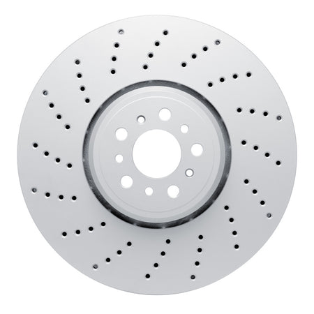 DFC 20-25 BMW X6 Left Front Drilled GeoSPEC Coated Rotor