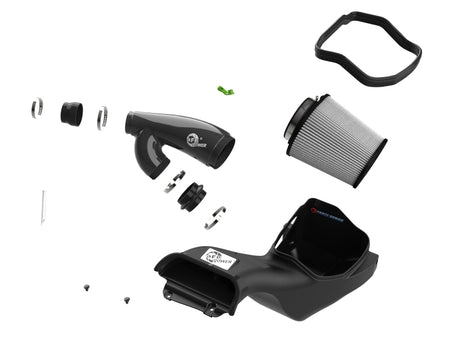 aFe 21-24 Ford F150 Raptor Track Series Carbon Fiber Cold Air Intake System w/ Pro DRY S Filter