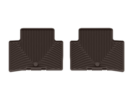 WeatherTech 22-26 Genesis GV70 Rear All-Weather Floor Mats - Cocoa