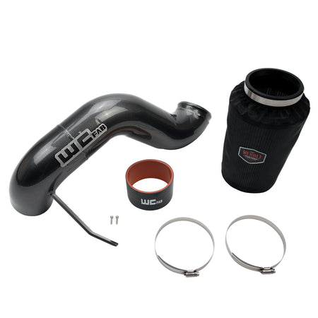 Wehrli 03-07 Cummins 5.9L 4in Intake Kit - Bengal Silver