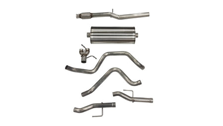 Corsa 19-23 Chevy Silverado /GMC Sierra 6.2L Crew Cab Stnd Bed (157in) Cat-Back Dual Rear No Tip