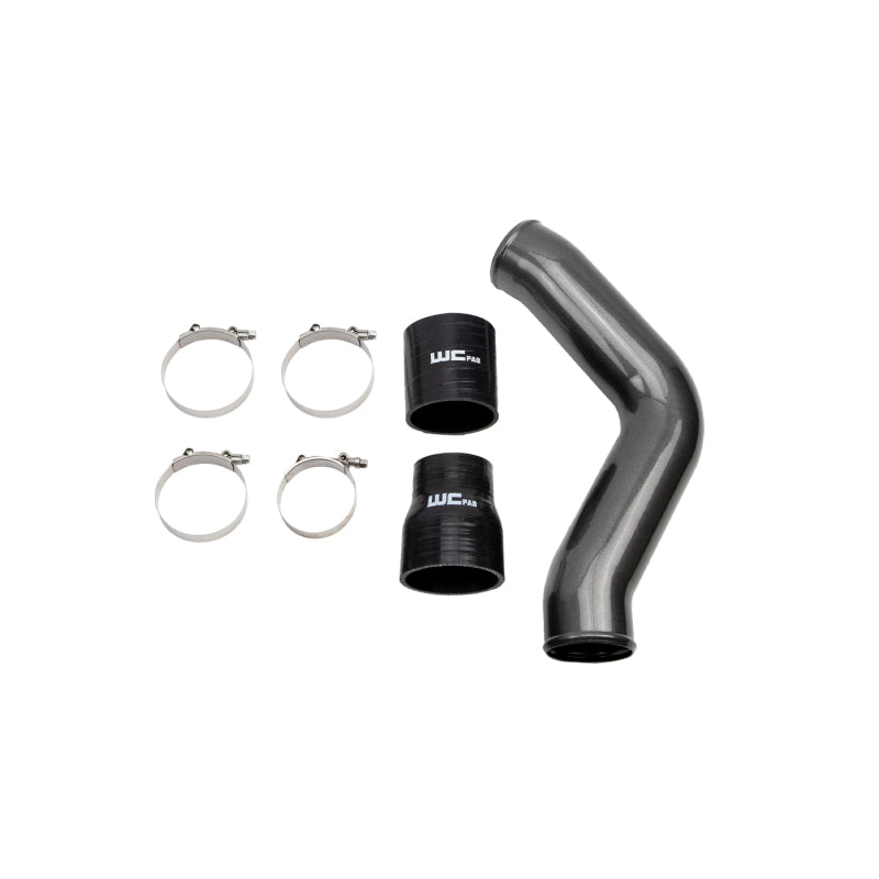 Wehrli 13-18 Cummins 6.7L Driver Side 3.5in Intercooler Pipe - Candy Red