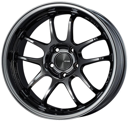 Enkei PF01EVO 18x10.5 22mm Offset 5x114.3 75mm Bore Pearl White Wheel Special Order / No Cancel