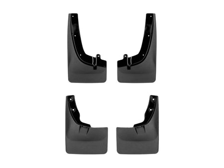 WeatherTech 22-23 Nissan Frontier D41 (No Pro-X/Pro-4X) No Drill Front & Rear Mudflaps - Black