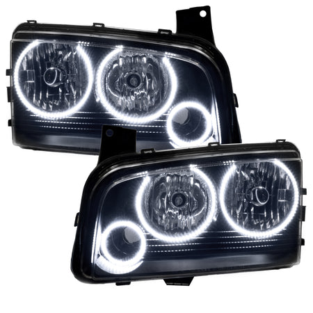 Oracle Dodge Charger 05-10 LED Triple Ring Halo Kit - White