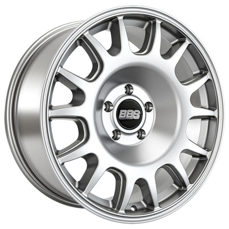 BBS TS-R 17x9in - 6x139.7 - 106.1 CB - ET-12 - Satin Silver Wheel