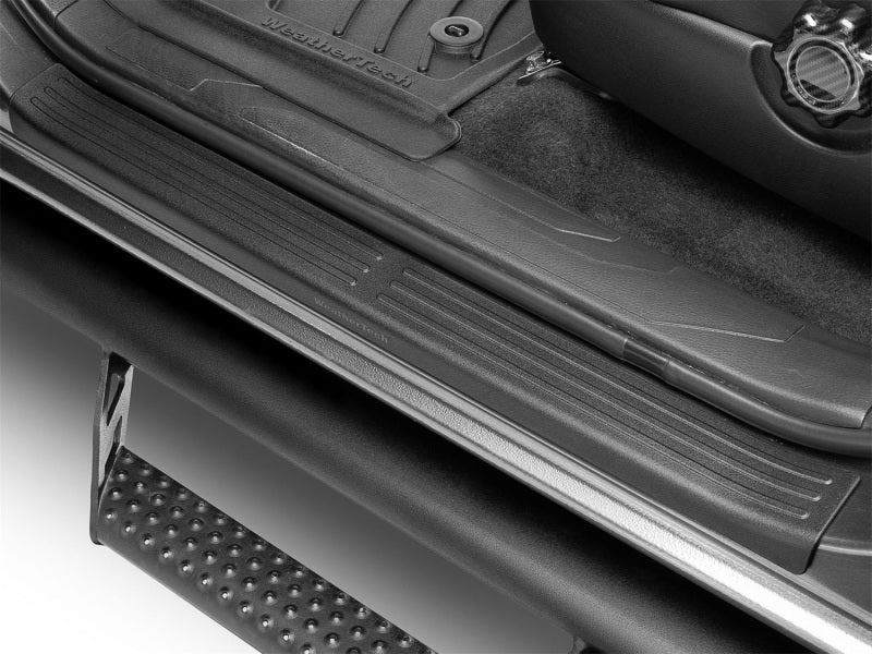 WeatherTech 18-23 Toyota Tacoma DC SillProtector (4pc Set) - Black