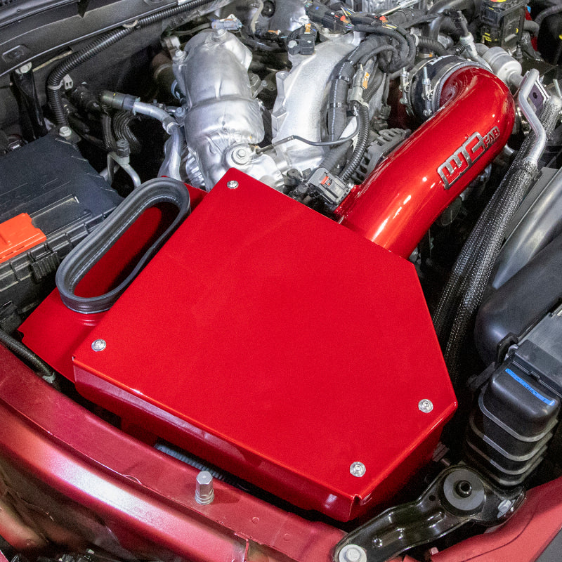 Wehrli 20-26 GM Duramax L5P 4in Intake Kit - Fine Texture Black