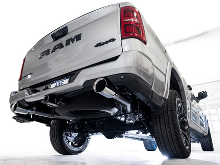 AWE 25+ RAM 1500 3.0TT 0FG Catback Touring Exhaust - Chrome Silver Tips