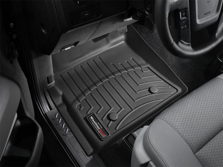 WeatherTech 09-14 Ford F-150 Front FloorLiner - Black