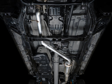 AWE Exhaust for 4th Gen Toyota Tacoma Dual Chrome Silver Tips