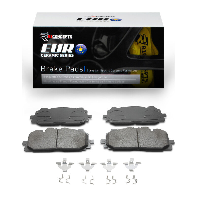 R1 2017-2025 Audi RS5 Front R1 Euro Ceramic Pads & Hardware Kit