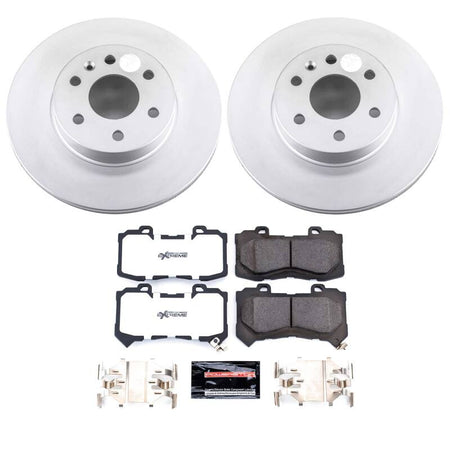Power Stop 15-20 Chevrolet Colorado Front Z36 Coated Truck & Tow Brake Kit