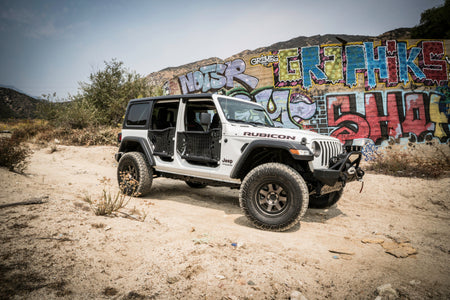 Body Armor 4x4 2018+ Jeep Wrangler JL and Gladiator JT Trail Doors Front Pair