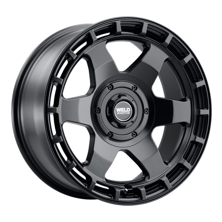 Weld Off-Road Ridge 20x9 - 8x170 BP - ET0 - 125.1mm CB - Satin Black Wheel