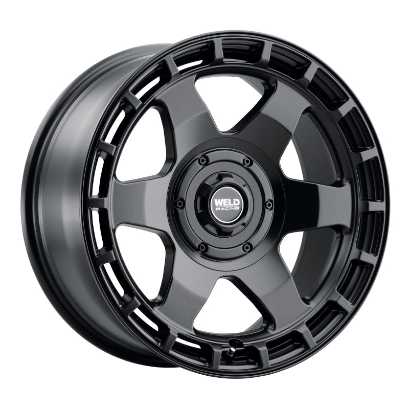 Weld Off-Road Ridge 17x9 - 5x114.3 / 5x127 BP - ET-12 - 78.1mm CB - Satin Black Wheel
