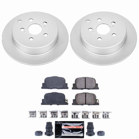 Power Stop 05-10 Scion tC Rear Z23 Coated Brake Kit