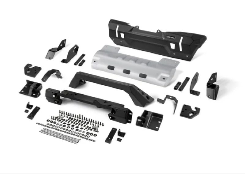 Rival 2007-2026 Jeep Wrangler 2020-2026 Jeep Gladiator Front Aluminum Bumper