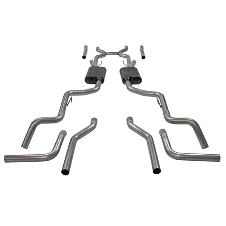 Flowmaster 63-66 GM C10 American Thunder SS Crossmember-Back Exhaust System