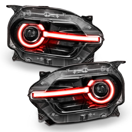 Oracle 2021 Ford Bronco Sport RGB+W Headlight DRL + Halo - ColorSHIFT w/ RF Controller