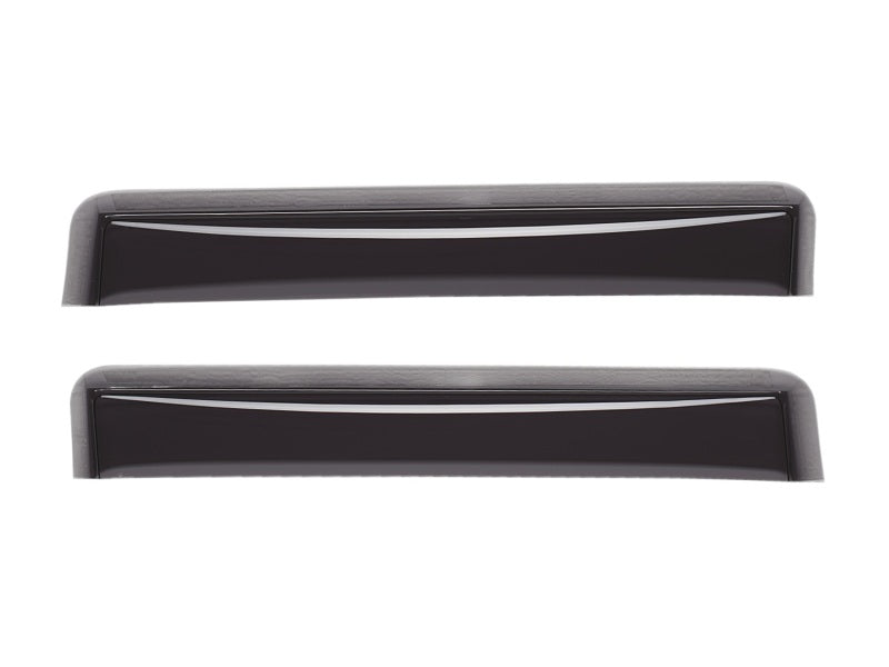 WeatherTech 2017+ Kia Sportage Rear Side Window Deflectors - Dark Smoke